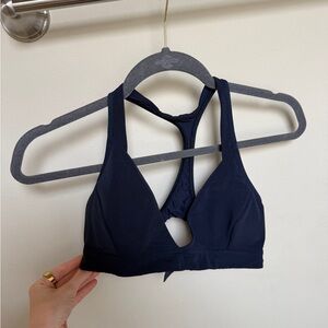 Lululemon Athletica Deep Blue Halter Bralette